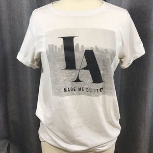 Young & Reckless “LA Made me Do it” T-shirt